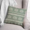 thumbnail image 3 of Creative Products Sage Mudcloth 18x18 Spun Poly Pillow, 3 of 3
