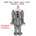 thumbnail image 3 of Disfraz de Cosplay de Pennywise del Joker aterrador, It Capítulo Dos 2 de Stephen King, máscara de payaso de terror, disfraz elegante para fiesta de Halloween para adultos, 3 of 5