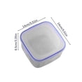 thumbnail image 2 of Microwave and Refrigerator Safe Food Storage Containers with Lids - BPA-Free Plastic Meal Prep Containers for Lunch, Leftovers, and Kitchen Organization, 2 of 2