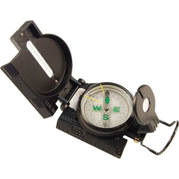 Rothco Black Tacticale Engineering Lensatic/Marching Compass,black