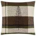 thumbnail image 1 of Bouclair Black Ziad Plaid Decorative Pillow, 1 of 10