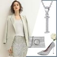 thumbnail image 5 of Collar colgante de mujer CHAO plata 925 rodiada con circonitas blancas 45 cm, 5 of 5