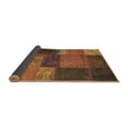 thumbnail image 2 of Ahgly Company Indoor Rectangle Patchwork Brown Transitional Area Rugs, 2' x 3', 2 of 4