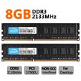thumbnail image 2 of DDR3 RAM 16GB(2X8GB) 8GB 4GB 1333 1600 1866 2133 2400MHz Desktop Memory PC3-14900 240 Pins DIMM 1.5V RAM DDR3 Memory 1X4GB 1333MHz, 2 of 5