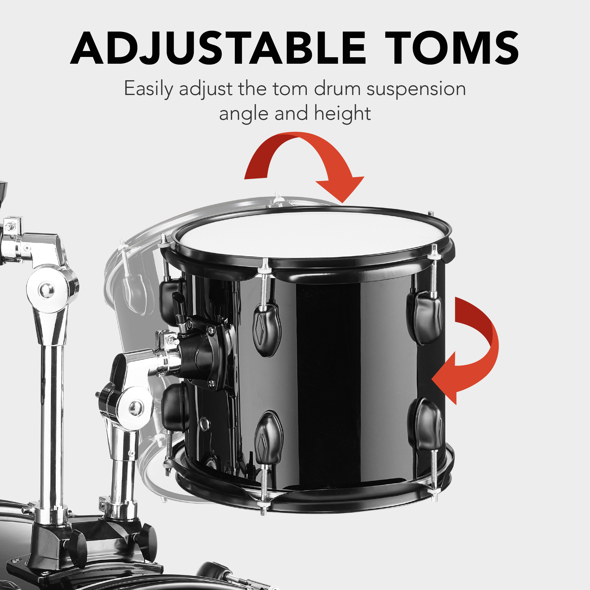 Best Choice Products 5-Piece Acoustic Drum Set photo 5