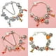 thumbnail image 2 of Pulsera con dijes de oso de Winnie the Pooh para mujer, brazalete con colgante de Piglet Eeyore para niña, cuentas de Anime de Disney para fabricación de joyas, 2 of 5