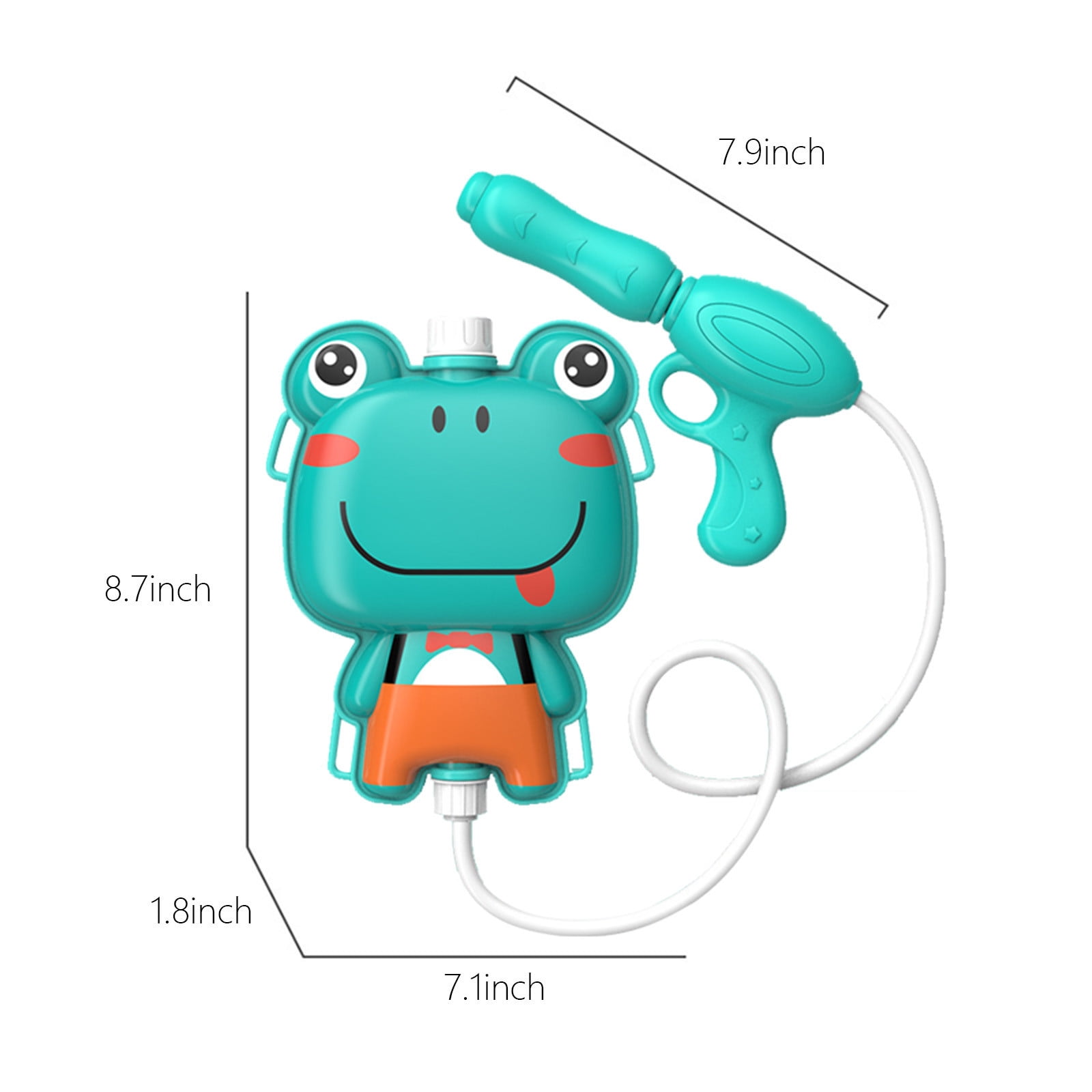 Panda Water Gun Backpack Super Squirt Soaker Long Range Summer Toys (color may vary)