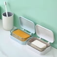 thumbnail image 5 of ACDANC 2026 New Rack Soap Bar Container Holder Case Travel Dish Storage Drainers Box Cover Dishes Plastic,Travel Soap Case,Travel Soap Container,1X Soap Box for Travel, Bathroom, Gym, Camping, Picnic, 5 of 7