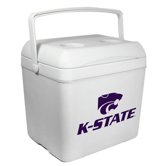 White Kansas State Wildcats 24-Can Tailgate Cooler