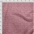 thumbnail image 4 of oneOone Velvet Red Fabric Asian Japanese Wave Sewing Material Print Fabric By The Yard 58 Inch Wide, 4 of 4
