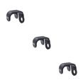 thumbnail image 4 of Eigraketly Aleación de aluminio E-Hook E-Hebilla Eje delantero Gancho E-type Pothook Bicicleta Repuestos Accesorios Negro Type1 NO1, 4 of 6