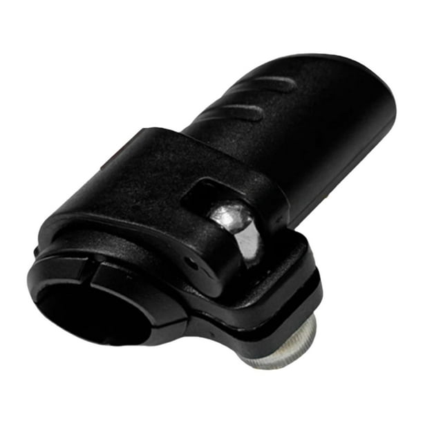 Accesorios de bloqueo externo para bastones de escalada, piezas de bastones de trekking portátiles negros para para tubería de 14 mm