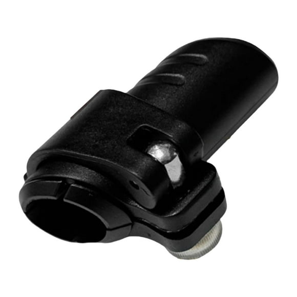 Accesorios de bloqueo externo para bastones de escalada, piezas de bastones de trekking portátiles negros para para tubería de 14 mm