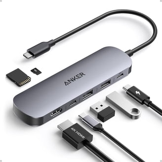 Dell DA305 USBーC６イン1 マルチポートアダプター Dell 6-in-1 Laptop PC Universal Expansion Connector: USB-C