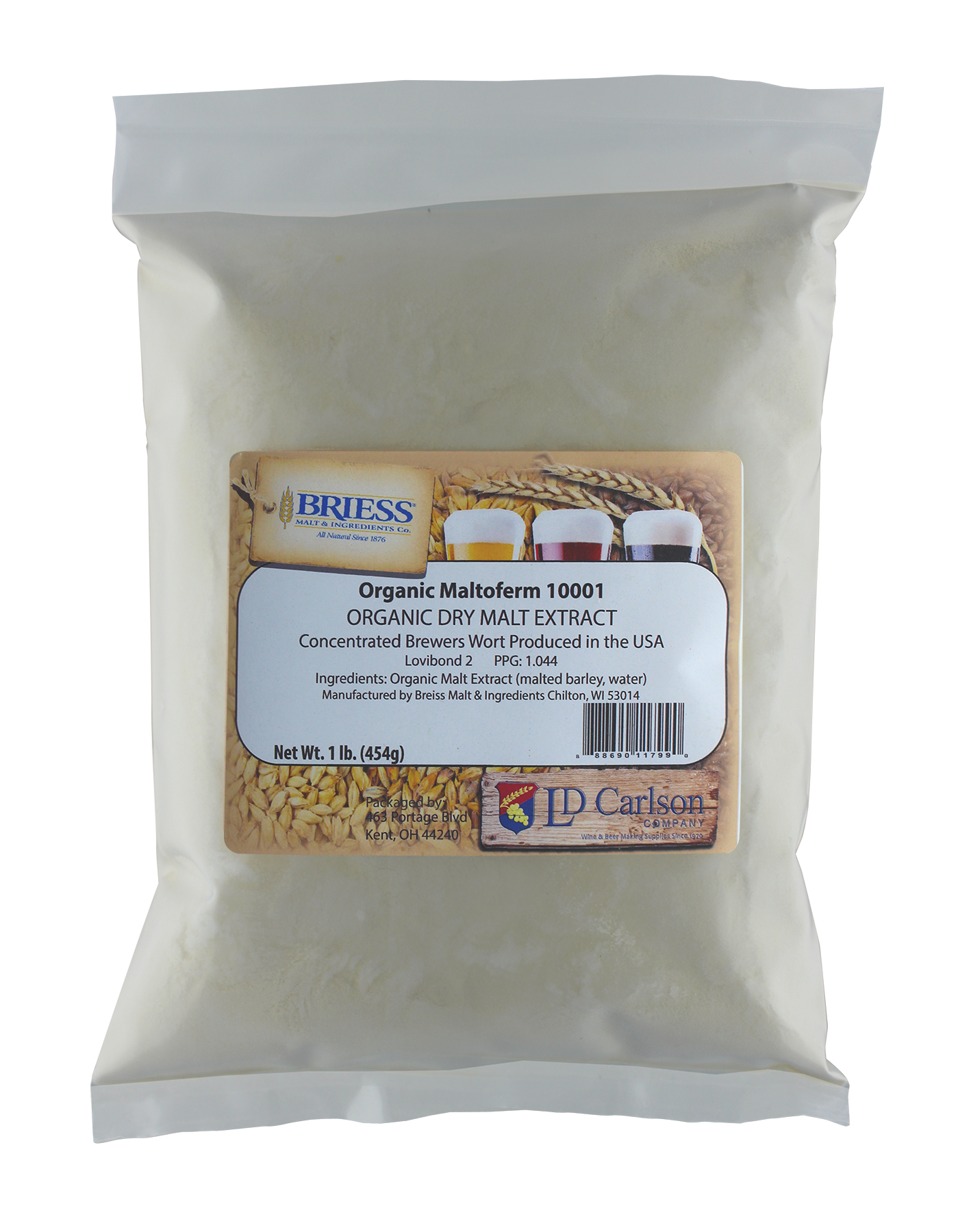 Home Brew Ohio Calcium Chloride – 1 Lb, Brewing Water Treatment, MPN TN-4D0M-FJ5L