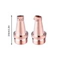 thumbnail image 3 of Handheld Welding Nozzle, High-Speed Welding Machine Accessory, Copper Nozzle for Welding & Cutting, Rust Removal, Portable, Suitable for Gold, Copper, Stainless Steel & More, 3 of 4