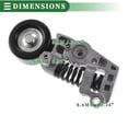 thumbnail image 4 of Engine Belt Tensioner Pulley Assembly Accessory Drive Belt Tensioner for Lexus GS200t No.1662036061, 4 of 7