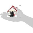 thumbnail image 2 of Scottie Doghouse Ornament Hand Painted and Easily Personalized, 2 of 2