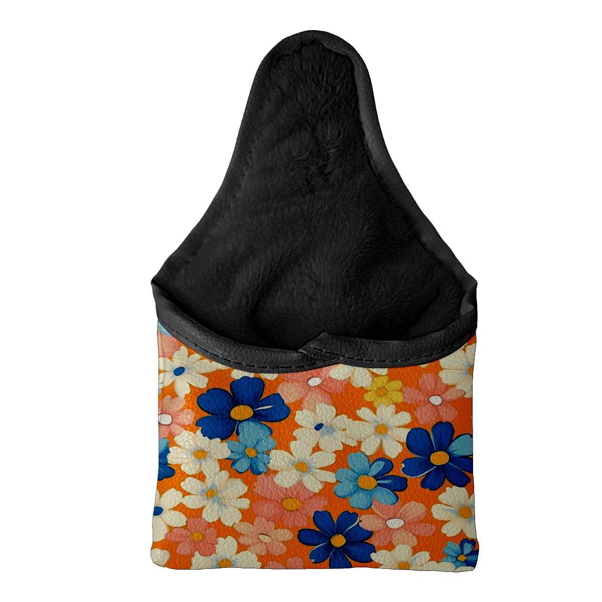 Golf Mallet Putter Cover Premium Leather Waterproof Golf Putter Head Cover with Magnetic Closure