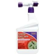 Bonide Systemic Insect Spray - 32oz - Ready-to-Spray - Hose-End Twist & Shoot Sprayer