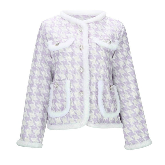 Imitation Thickened Jacket Women's Autumn And Winter Women Ski Gear Womens Winter Jackets Thumb Hole Jackets for Women Large Jacket Womens Clothes Woman Long Jean Jacket Warm up Coat Womens plus Size