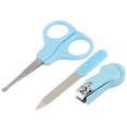thumbnail image 1 of Noref Baby Nail Clipper,Fingernail Clipper,3Pcs/Set Lovely Baby Fingernail Clipper Set Infant Nail Cutter Scissor Nail File, 1 of 8