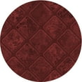 thumbnail image 1 of Ahgly Company Indoor Square Patterned Chilli Pepper Red Area Rugs, 3' Square, 1 of 6