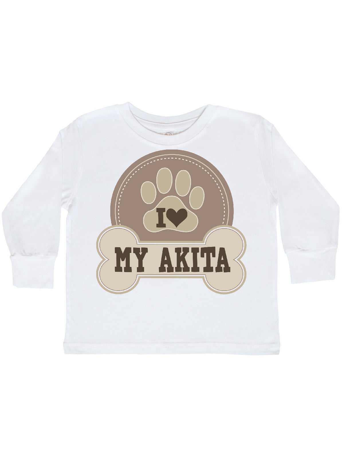 Toddler Tee My Big Sister is an Akita Toddler T-Shirt Baby T-Shirt 