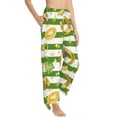 thumbnail image 2 of Balery Watercolor St Patrick Day print Women's Pajama Pants,Ultra Lightweight Pjs,Lounge Pant-Small, 2 of 9