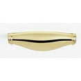thumbnail image 7 of Alno A626-4 Charlie's 4" Center To Center Contemporary Solid Brass Cabinet Cup Pull /, 7 of 7