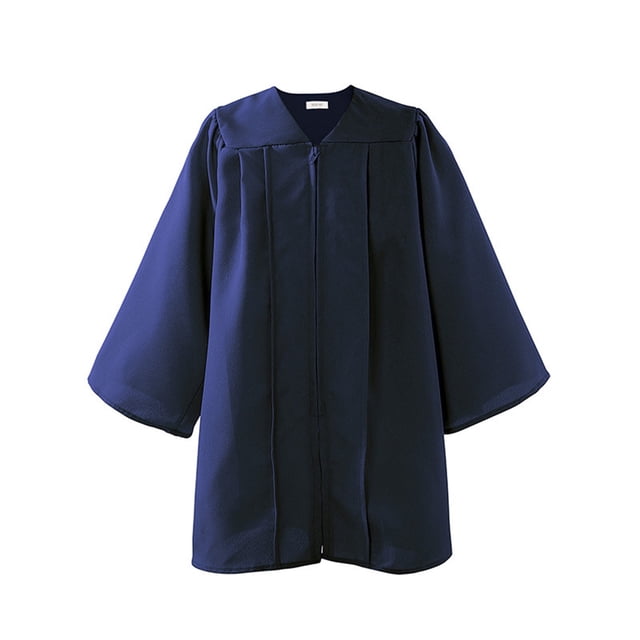 JAKANYQ Robe de Graduation Préscolaire pour Enfants Garçons Filles Taille Enfant Marine 8-9 Ans