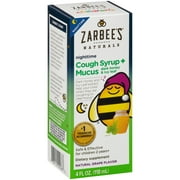 Zarbee's Cough And Mucus Nighttime Dosage Chart