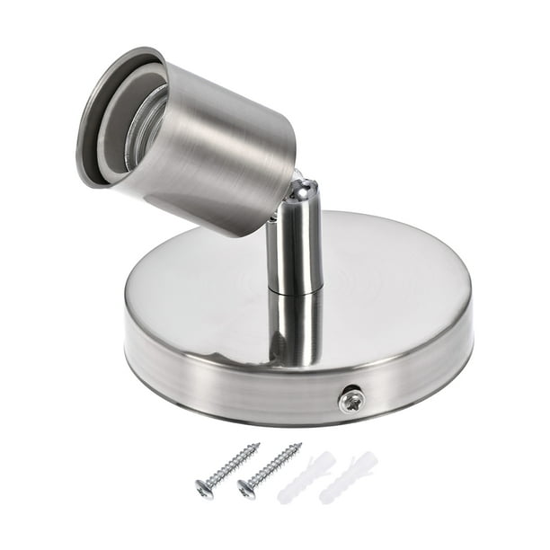 E27 Bulb Holder Socket for Wall Sconce Lamp Light Side Hanging Mounted 180 Degree Adjustable