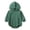 Green, variant on Wonitaaizi Newborn Baby Boy Girl Hooded Romper Long Sleeve Front Pocket Solid Color Hoodie Bodysuit Fall Winter Outfit(3-6 Months,Green)