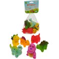 thumbnail image 2 of Paquete de 6 juguetes de baño con luz de dinosaurio flotante para niños, luz que cambia de color en el agua Jormftte HMHZ616, 2 of 7