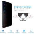 thumbnail image 2 of for Galaxy A50 Privacy Screen Protector, Anti Spy Anti Peep Full Covergae Privacy Tempered Glass Screen, 2 of 3