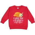 thumbnail image 2 of Inktastic Hanukkah Funny Latke Toddler Sweatshirt, 2 of 4