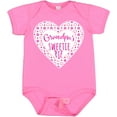 thumbnail image 3 of Inktastic Grandpa's Sweetie Pie with Pink Hearts Boys or Girls Baby Bodysuit, 3 of 5