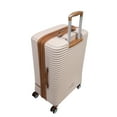 it luggage Replicating 21" Hardside Expandable Carryon Luggage, Cream