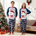 thumbnail image 2 of HYCLES Christmas Couple Pajamas Sets Holiday Sleepwear Matching Christmas Pjs Long Sleeve, 2 of 7