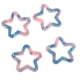 thumbnail image 3 of 1 pcs 27 x 27 mm Bricolaje Colgante de Forma Estrella de 2 Tamaños Opcionales Azul oscuro, 3 of 9