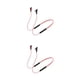 thumbnail image 2 of Sidaley Auriculares inalámbricos con banda para el cuello Auriculares a prueba de sudor con micrófono Auriculares Manos libres Escuchar Type2 NO2, 2 of 6