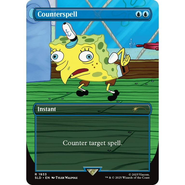 Magic the Gathering Secret Lair x SpongeBob SquarePants