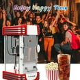 thumbnail image 2 of KAPAS Machine à Popcorn, Machine à Popcorn de Table Rouge avec Accessoires, 2 of 7