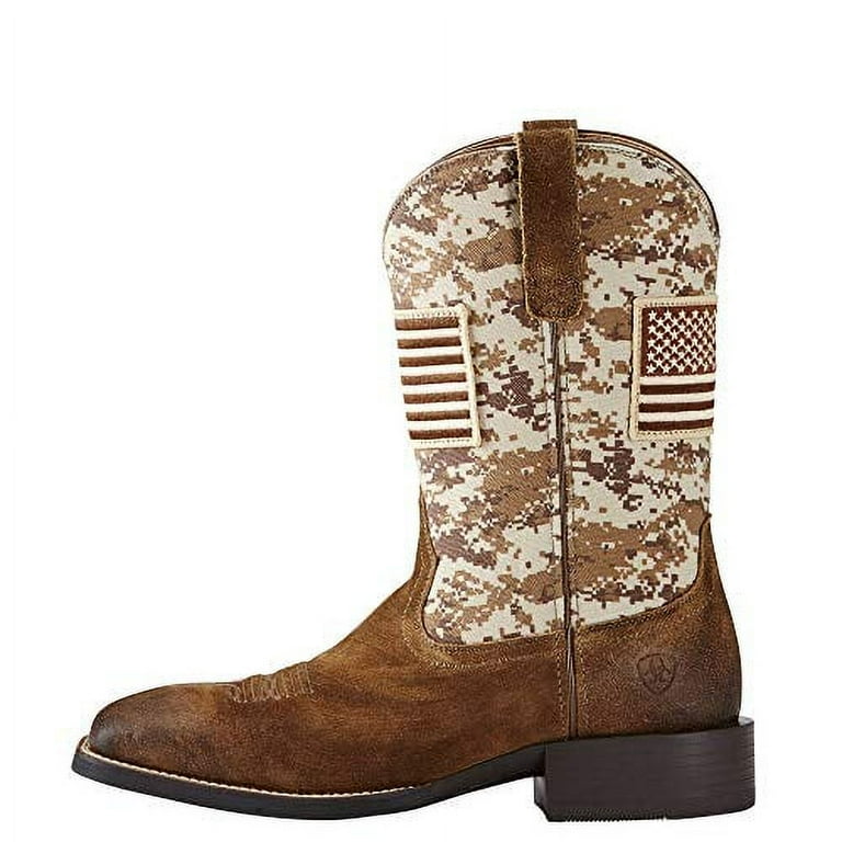 Heritage roughstock wide square toe western boot best sale