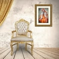 thumbnail image 3 of Louiz, Milton 17x24 Gold Ornate Wood Framed with Double Matting Museum Art Print Titled - Varanasi Guru, 3 of 4