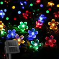 thumbnail image 1 of Guirlandes Solaires Fleurs de Cerisier Fée 50LED Étanche, 1 of 4