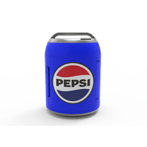 Pepsi Portable 6-Can Mini Personal Fridge Cooler, Beverage Shaped, Blue