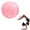 Pink, variant on BESTSKY Exercise Ball,9.84in Pilates Ball,Anti-Slip Birth Ball,Pink