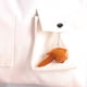 thumbnail image 3 of Llavero realista de alitas de pollo en miniatura de PVC para amantes de la comida, 3 of 3